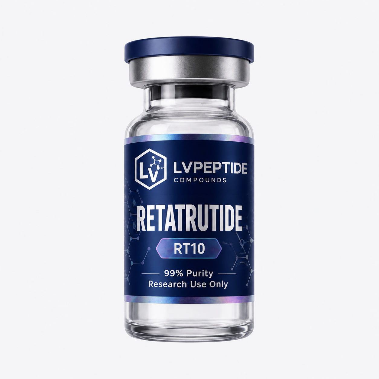 LVPEPTIDE Retatrutide RT10 unified product vial